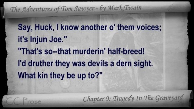 Chapter 09 - The Adventures of Tom Sawyer by Mark Twain - Tragedy In The Graveyard смотреть онлайн