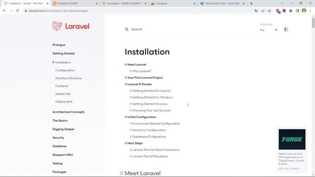 EP-01 Laravel 8 ดาวน์โหลดและติดตั้ง Laravel ด้วย Composer смотреть онлайн