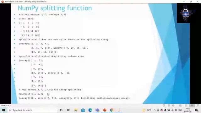 Webinar on NumPy - Indian Cyber Security Solutions смотреть онлайн