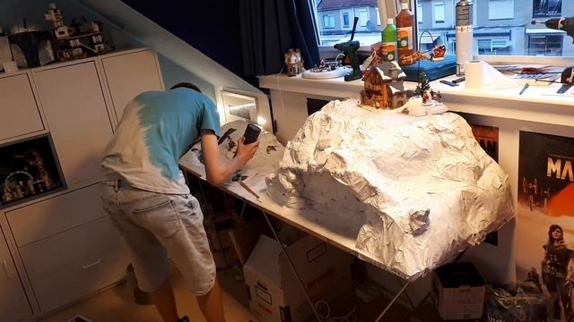 Miniature christmas village timelapse смотреть онлайн