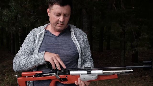 "Юниор-2Б" пневматическая винтовка с встроенным ручным насосом смотреть онлайн