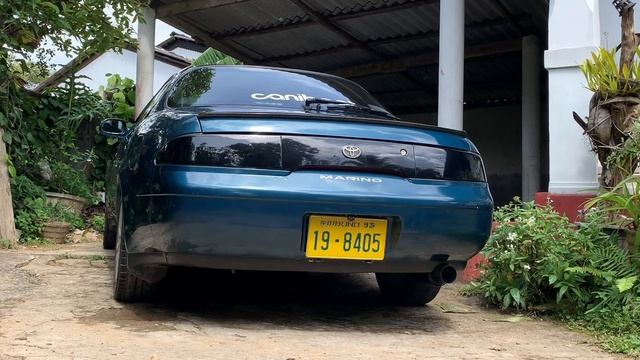 Toyota Marino - Exhaust Note with Antilag смотреть онлайн