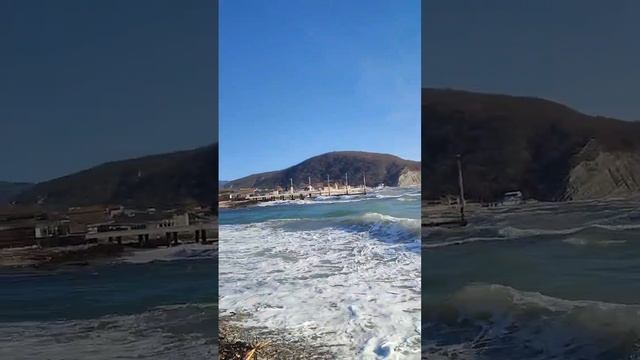 Архипо-Осиповка 29 декабря 2023 года ?️ Чёрное море ? Видео: Ольга Калитеева смотреть онлайн