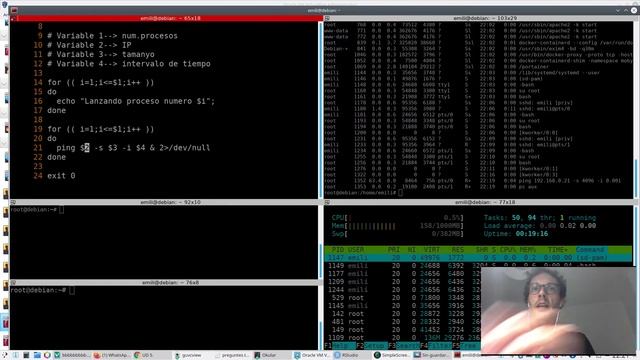 Simulación de ataque DoS y DDoS mediante ping. Cortafuegos paquetes por segundo. смотреть онлайн