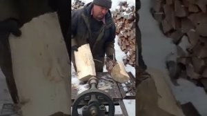 дровокол червячный
