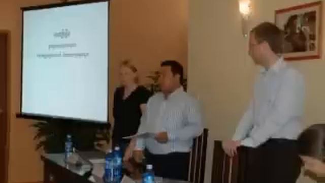 MP Yim Sovann with Phnom Penh councilors on workshop organized by Konrad смотреть онлайн