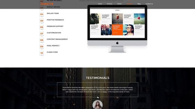 Ygrette - Responsive One Page Wordpress Theme смотреть онлайн
