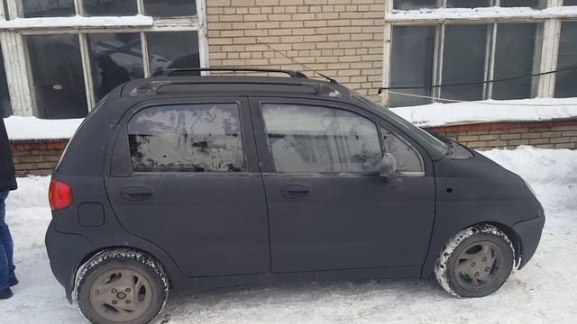 Матиз покрашен раптором. смотреть онлайн