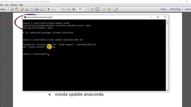 How to Update Anaconda from existing versions смотреть онлайн