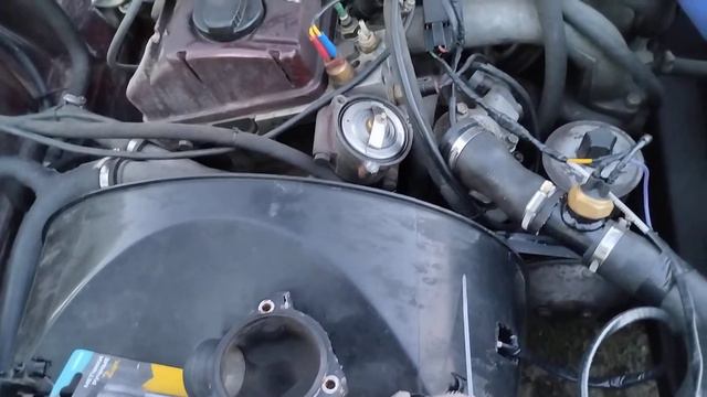 эпопея с заменой термостата мерседес 124 часть 2