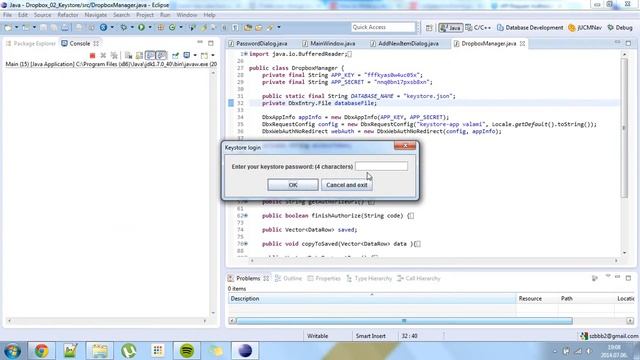 Java - Dropbox - OAuth2 - AES - 2014-07-06 смотреть онлайн