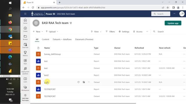How to Publish a Report to the Power BI Online Service & Setup the Dataset смотреть онлайн