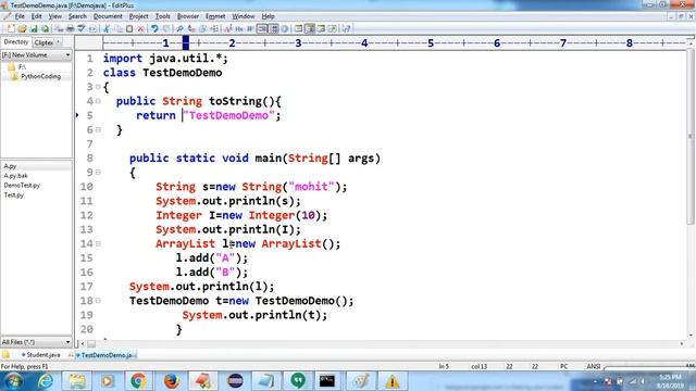 What is Object class|toString|HashCode|Equals Method Core java online live Session Part-17 смотреть онлайн