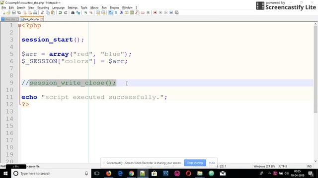 PHP Session Handler in Hindi 3/3 смотреть онлайн