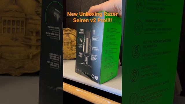 Unboxing Razer Seiren V2Pro #unboxing #unboxingvideo #razer #contentcreator #microphone #gamingsetu смотреть онлайн