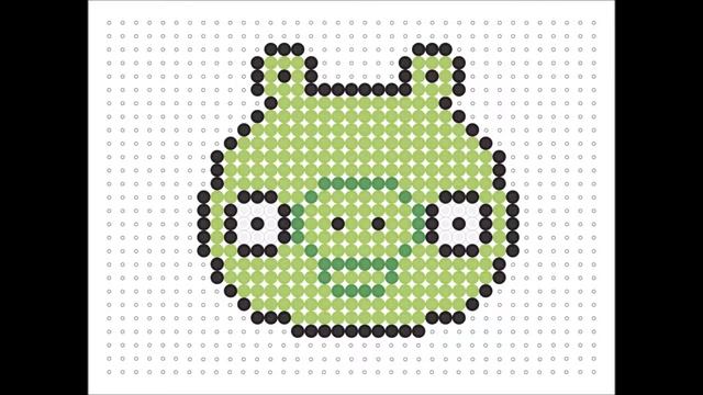 Hama Bead Angry Bird Pig (Game Series #12) смотреть онлайн
