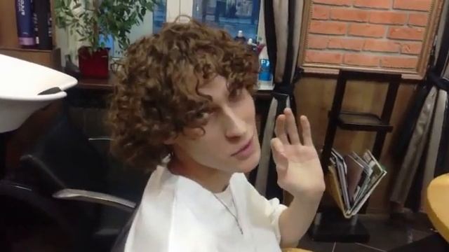 Мужская завивка. Хим завивка мужская - стильные кудри, модные завитки. смотреть онлайн
