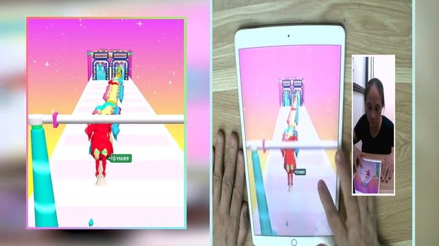 Asmr Slicing, Juice Run Lip Runner Game NEW LEVELS Video Gameplay 1TGH19 смотреть онлайн