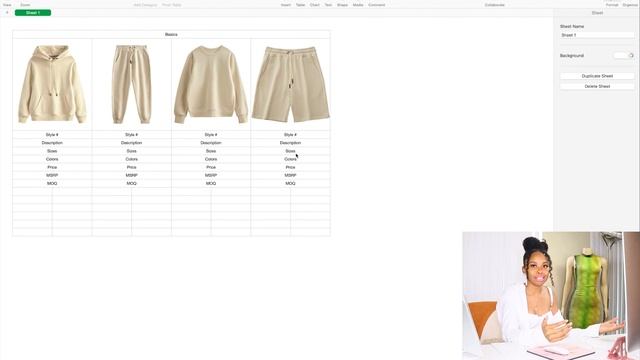 How To Create A Line Sheet For Clothing *QUICKLY* With FREE Software смотреть онлайн