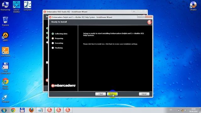 1 Embarcadero RAD Studio XE2 dasturini o'rnatish смотреть онлайн
