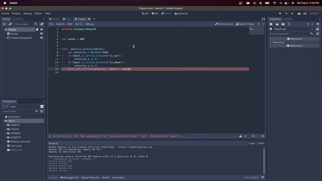 Creating Pong In Godot Game Engine Episode #3 смотреть онлайн