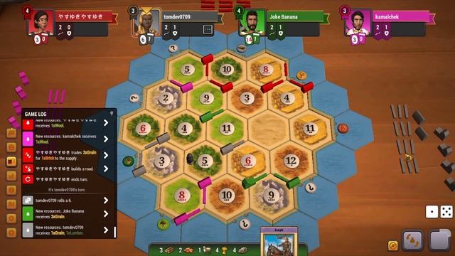 When Your Opening Placement in Catan is OP AF - (Catan Universe Gameplay) смотреть онлайн