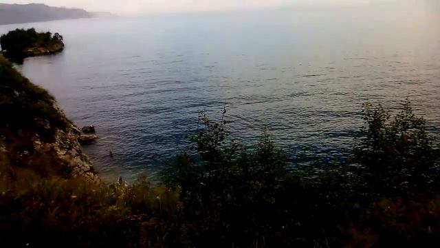 Вид на мыс Шаманский, Байкал, частъ 3 смотреть онлайн