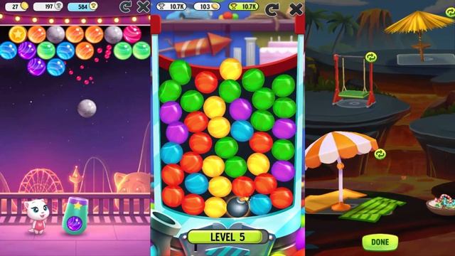 Мульт ИГРА. Говорящая Анжела Кот Том ВОЗРОЖДЕНИЕ.Встреча Говорящих Друзей. Мультик про котиков ИГРА смотреть онлайн