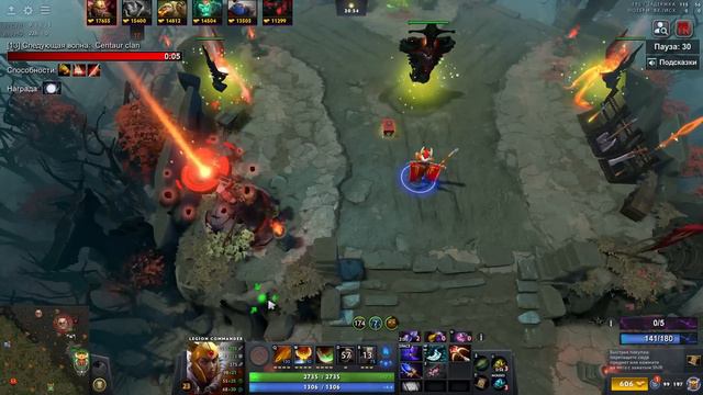 ФАРМЛЮ ХП , КУЛДАУНЫ , И СКОРОСТЬ АТАКИ НА LEGION COMMANDER / ДОТА 2 / ДОТА 1Х6 смотреть онлайн
