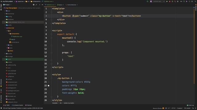 Laravel 5.8 Tutorial From Scratch - e26 - Vue Basics 101 смотреть онлайн