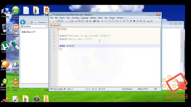 Introduction to Variables||Introduction to PHP Variable||Variable String||String Variable(Part 2) смотреть онлайн