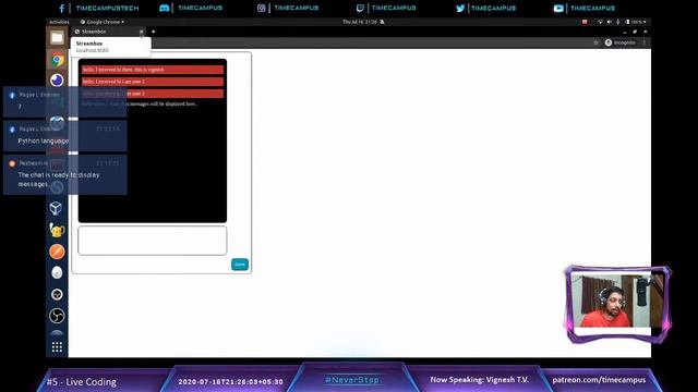 Live Coding - #NeverStop from Timecampus - S01E05 смотреть онлайн