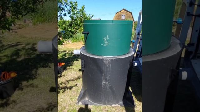 Монтаж септика в плывуне без опалубки.