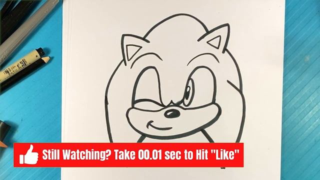 How to Draw SONIC WINKING смотреть онлайн