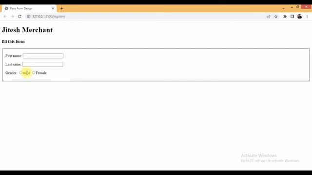 How to Make form in usg Html || Html Form Design || Html form Design in Hindi || Html Form tutorial смотреть онлайн