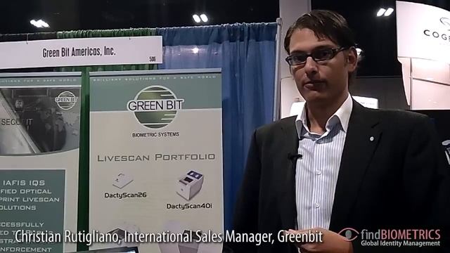 Greenbit Showcases the DactyScan84c 10-print and Rolled Acquisition Scanner at BCC 2012 смотреть онлайн