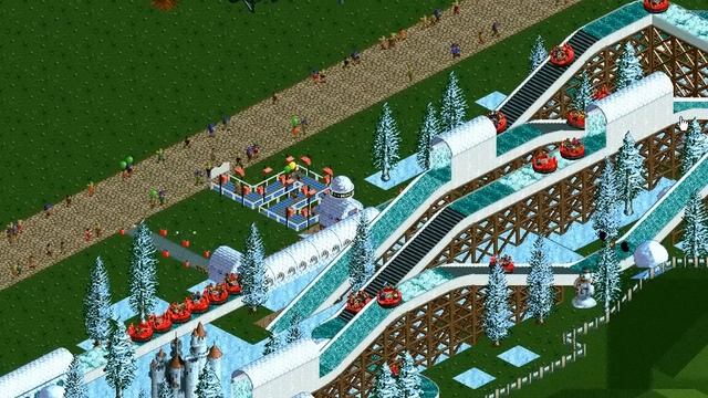 Roller Coaster Tycoon 2 Helpful Tips and Money Cheat смотреть онлайн