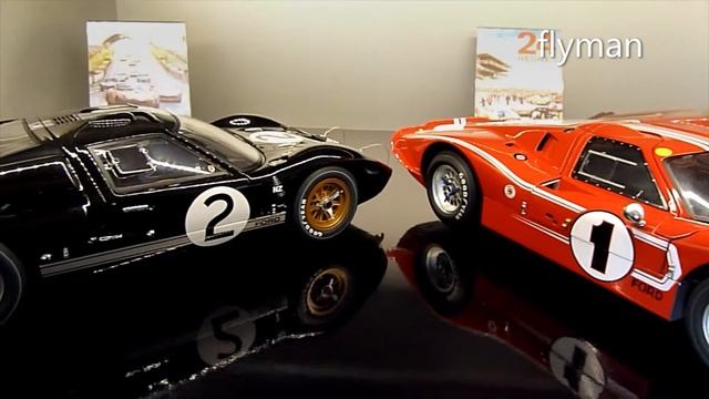 Ford GT40 im Maßstab 1:12 - GMP Modelle смотреть онлайн