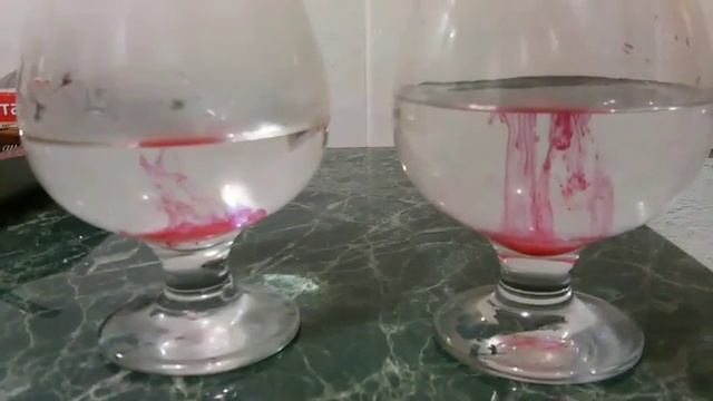 Диффузия молекул воды и краски смотреть онлайн