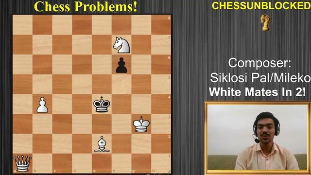 A Chess Problem With Infinite Knights | Pal Benko | Brilliant Selected Chess Puzzles смотреть онлайн