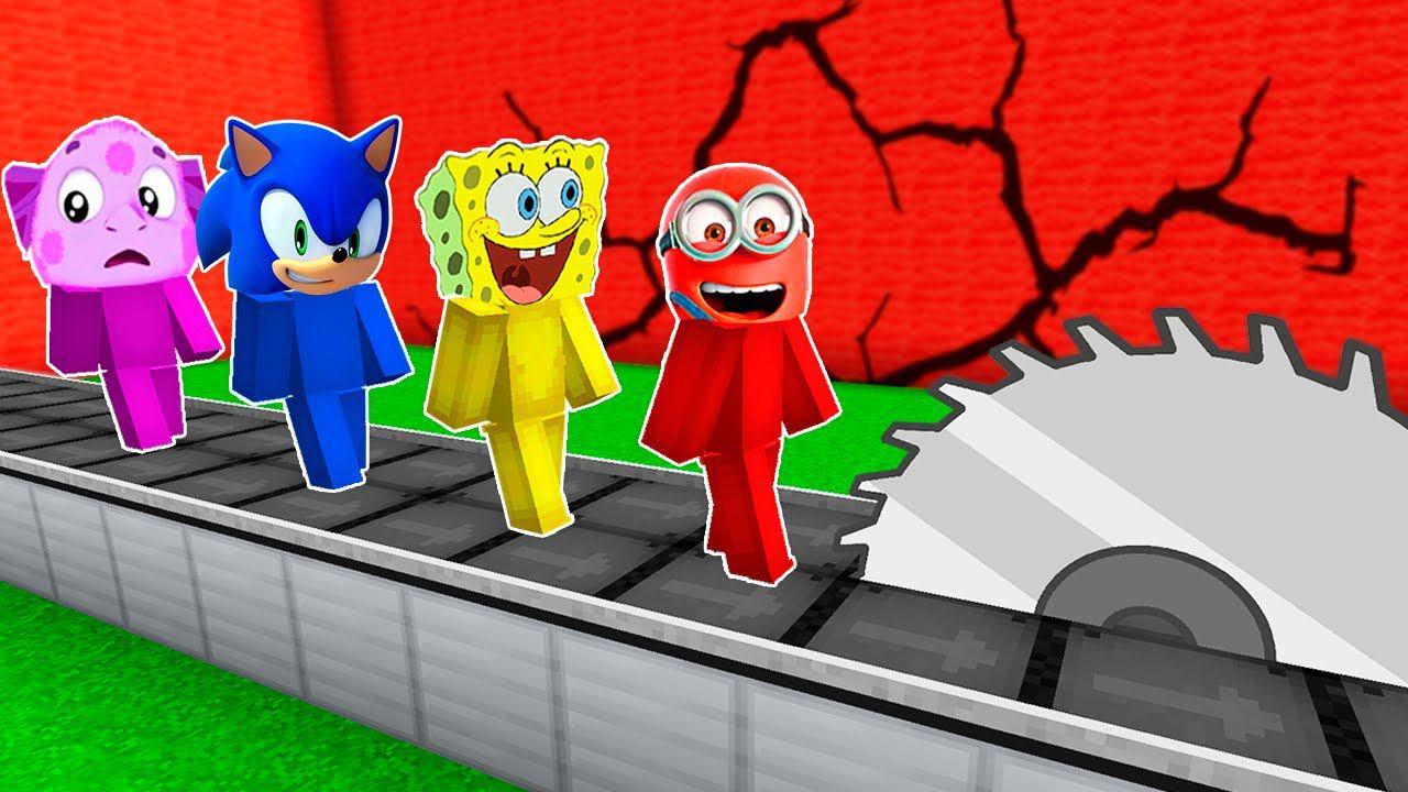 КАК МНЕ УСПЕТЬ ИХ СПАСТИ в МАЙНКРАФТ? смотреть онлайн