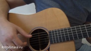 ЧЕТВЕРКА - ПРЕКРАСНЫЙ ПЕРЕБОР ДЛЯ НОВИЧКА, урок игры на гитаре, как играть аккорды