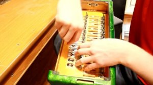 Ремонт  левой (готовой)  механики баяна