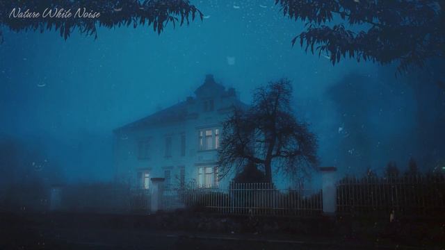 Eliminate Insomnia to Fast Sleep With Heavy Rainstorm & Thunder on Roof Old Castle at Night смотреть онлайн