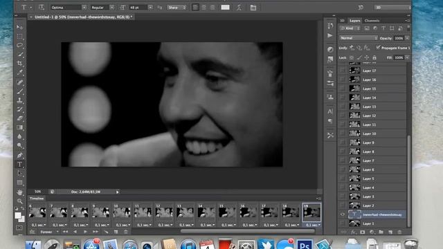 How to make gifs on Adobe Photoshop CS5 and CS6 смотреть онлайн