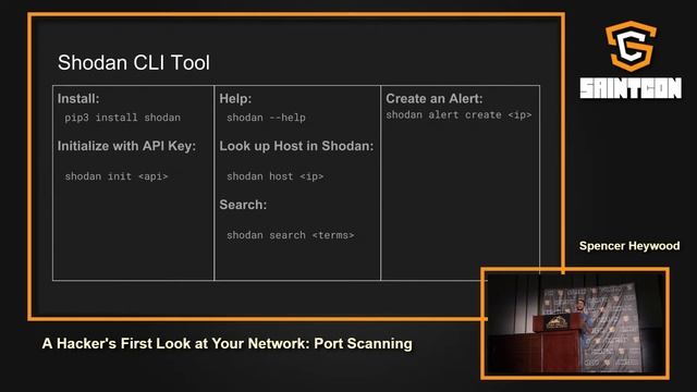 SAINTCON 2018 - Spencer Heywood - A Hacker's First Look at Your Network: Port Scanning смотреть онлайн