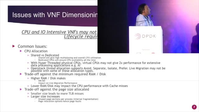 Optimal VM Dimensioning for DPDK Enabled VNFs in Core / Edge Telco Cloud - Shashi Kant Singh смотреть онлайн