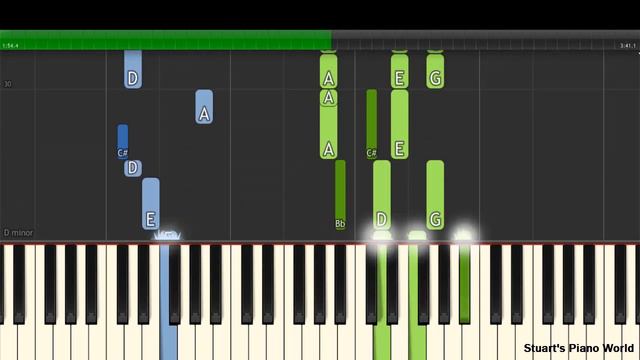 The Color of The Night (Lauren Christy) - Piano Tutorial by SPW смотреть онлайн