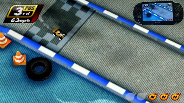 Touch Racing Nitro - PlayStation PSP смотреть онлайн