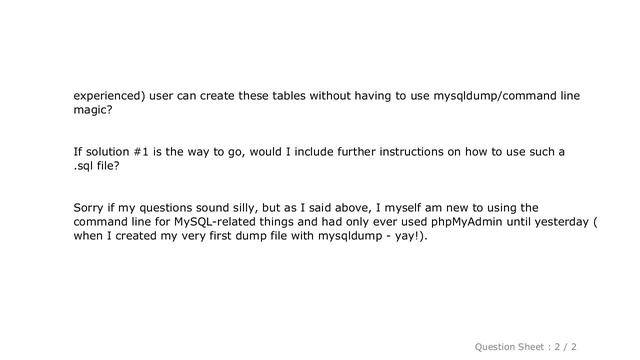 MySQL : How to include MySQL database schema on GitHub? смотреть онлайн
